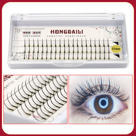 A-Type False Eyelashes Grafted Eyelashes Single Cluster Eyelashes Planting Hair - V.I.P Digital Presence