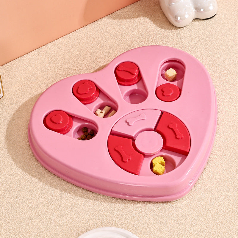 Interactive Slow Feeder Dog Bowl - Puzzle Toy for Pets - V.I.P Digital Presence