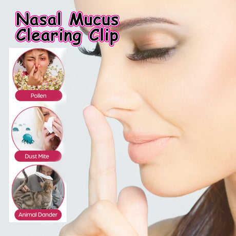 Nasal Mucus Clearing Clip, Deep Cleaning Nasal Mucus To Relieve Nasal Congestion And Discomfort Breathing Smooth And Comfortable - V.I.P Digital Presence