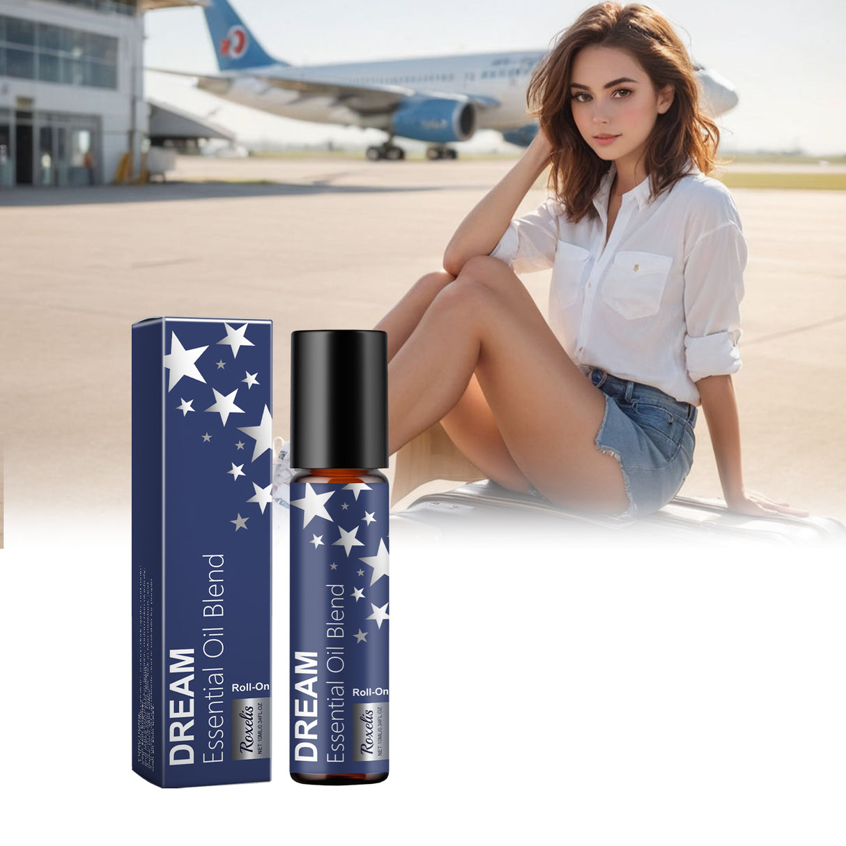 Roll-On Perfume Essential Oil Ylang Ylang Roll-On Perfume Design Natural Fresh Light Fragrance Portable Elegant Fragrance Essential Oil - V.I.P Digital Presence