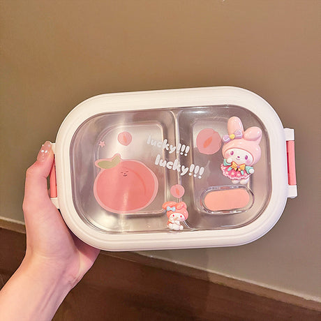 Cute portable stainless steel lunch box lunch box lunch box - V.I.P Digital Presence