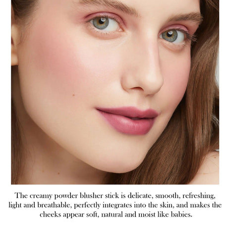 Blush Stick Lightweight Natural Nude Makeup Brightening And Contorting Three-Dimensional Highlight Delicate Waterproof Multi-Functional Blush Stick - V.I.P Digital Presence