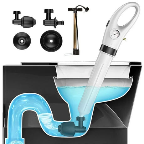 Toilet Dredge Sewer Household Artifact WC Pipeline Blockage Tool Suction High Pressure Pneumatic Pipe Dredger Unblocker - V.I.P Digital Presence