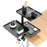 3 - Tier Multifunctional Desk Side Storage Rack - Organize Your Workspace Effortlessly - V.I.P Digital Presence