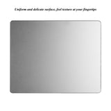 Aluminum Alloy Smooth Mouse Pad 240x180/300mm Hard Metal Slim Desk Mat Rubber Anti-slip Bottom Speed Control Mousepad For Gaming - V.I.P Digital Presence
