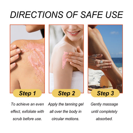 Black Care Gel, Summer Beach Beach Quick Tanning Bronzer Natural Refreshing And Moisturizing - V.I.P Digital Presence