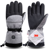 Intelligent Heating Gloves Full Fat Touch Screen Warm Waterproof Outdoor Motor Sports Electric Heating Ski Gloves - V.I.P Digital Presence