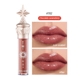 HANDAIYAN Small Star Stick Lip Gloss Lipstick Water Light Film Mirror Lip Glaze Glass Lip Gloss Moisturizing Lasting Not Easy To Fade - V.I.P Digital Presence