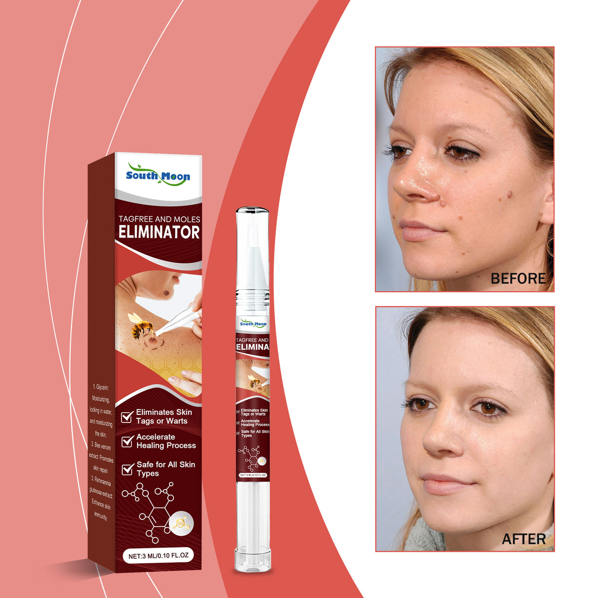 Keyu Pen, Gentle Skin Cleaning Soft Skin Moisturizing Repair Skin Care Pen - V.I.P Digital Presence