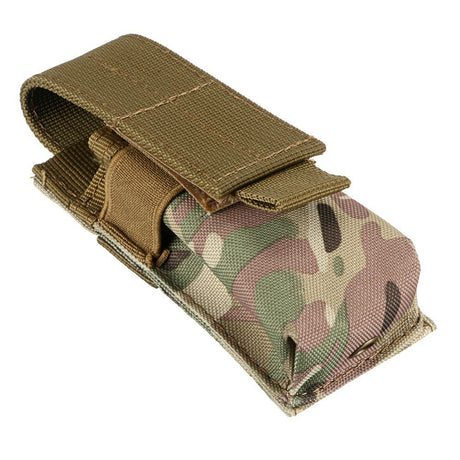 Outdoor Military Fan Flashlight Bag Small Single Tool Bag M5 Tactical Flashlight Bag Molle Accessory Bag Waist Bag - V.I.P Digital Presence