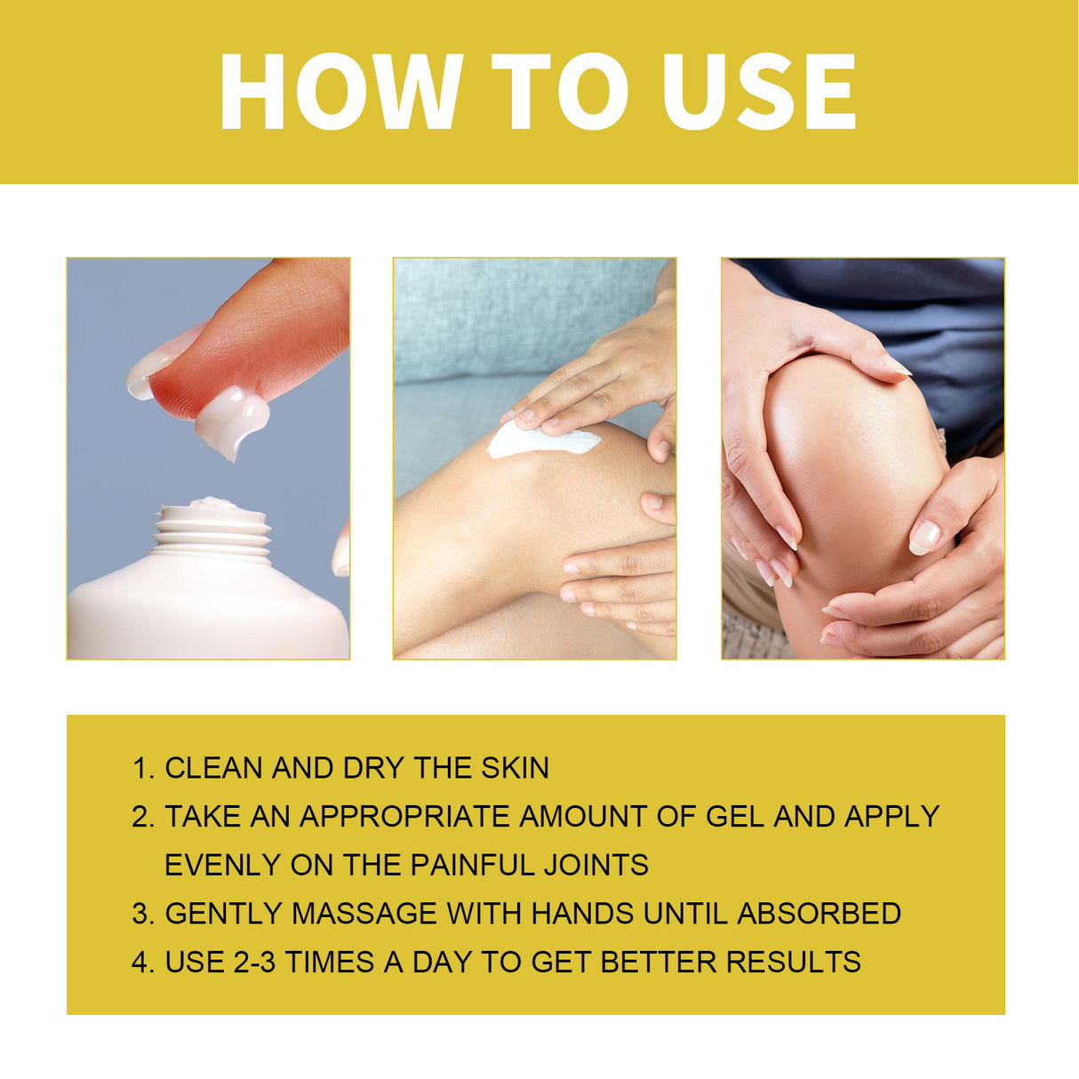 Bee Venom Joint Care Gel, Relieve Joint Shoulder And Neck Soreness Apply Massage Care Gel - V.I.P Digital Presence