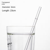 Eco-Friendly High Borosilicate Glass Straw Durable Heat-Resistant Starbucks Kids Straw 27cm Customized - V.I.P Digital Presence