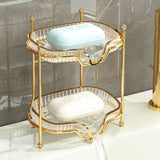 Soap box wall-mounted double-layer soap rack no punching - V.I.P Digital Presence