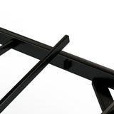 Floating Bed Frame King Size with LED Lights ＆ charging station, Metal Platform Queen Bed, 79.9'' L x 76.2'' W x 7.9'' H. - V.I.P Digital Presence