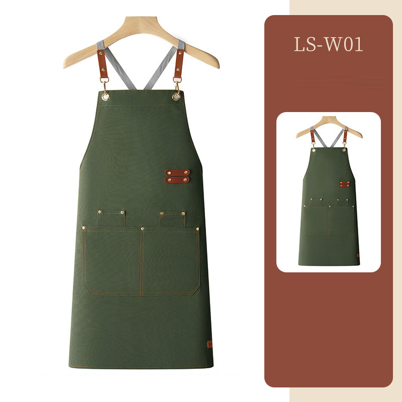 Waterproof apron customized logo printing for catering - V.I.P Digital Presence