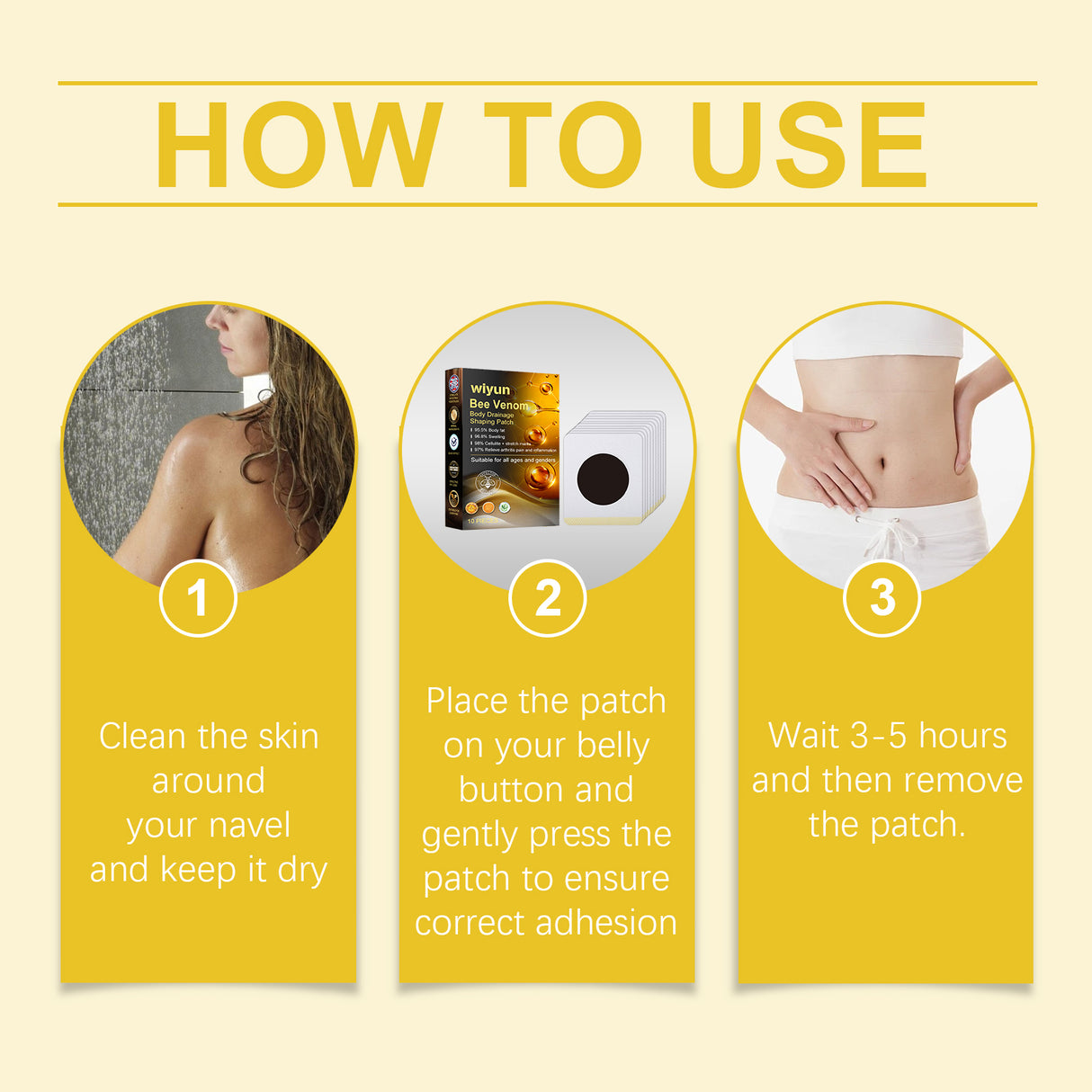 Bee Venom Beauty Considerate, Lazy Body Beauty Navel Paste Moisturizing Tight Skin Care Show Charm Body Care Paste - V.I.P Digital Presence