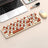 T-WOLF Thunder Wolf TF350 Wireless Keyboard and Mouse Set for Girls, Colorful Punk Retro Mouth Red Round Key Cap - V.I.P Digital Presence