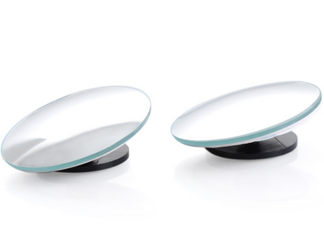 1 pair  360 Degree frameless ultrathin Wide Angle Round Convex Blind Spot mirror for parking Rear view mirror - V.I.P Digital Presence