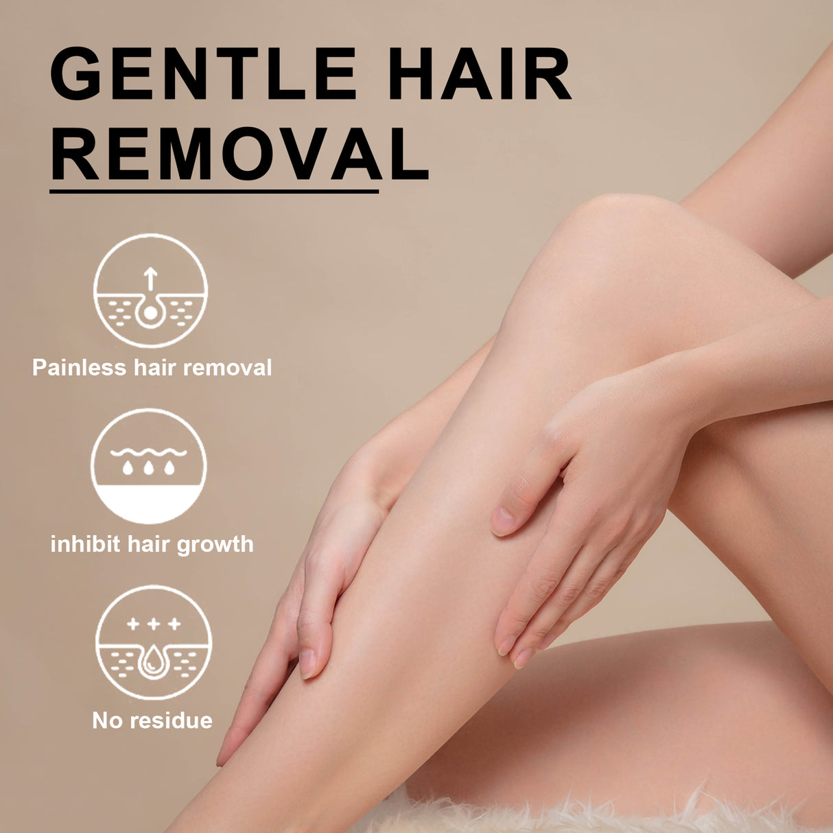 Hair Removal Body Butter, Gentle Hair Removal Non-Irritating Underarm Leg Hair Hand Hair Deep Cleansing Hair Removal Cream For Skin - V.I.P Digital Presence