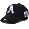 Fashion Gothic Letter A Side Whale Embroidery Baseball Caps Spring and Autumn Outdoor Adjustable Casual Hats Sunscreen Hat - V.I.P Digital Presence