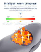 Waist Massager Lumbar Traction Inflatable Hot Compress Back Cervical Stretcher Massage Air Pressure Reduce Relief Pain - V.I.P Digital Presence