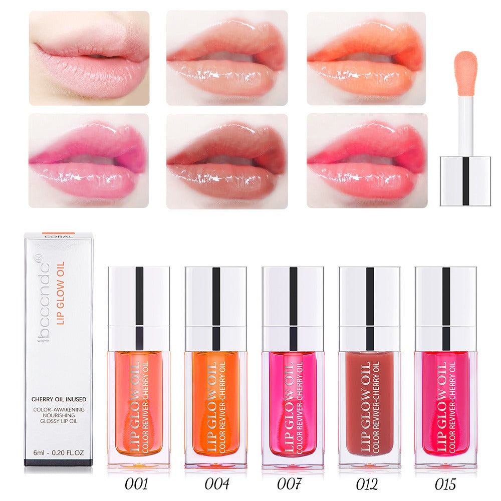 Ibcccndc Lip Oil Lip Balm Moisturizing Lip Glaze Transparent Toot Lip Nectar Lip Oil - V.I.P Digital Presence