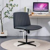Black High Grade Pu Material. Home Computer Chair Office Chair Adjustable 360 ° Swivel Cushion Chair - V.I.P Digital Presence