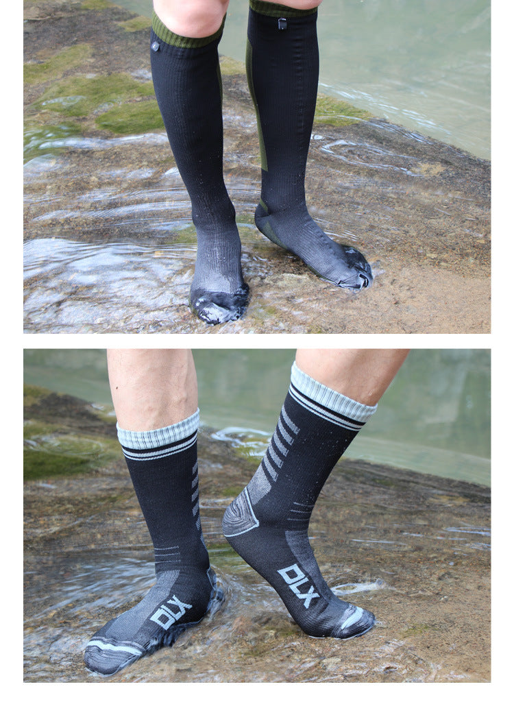 Calcetines impermeables, transpirables, para exteriores, impermeables, para senderismo, vadeo, acampada, esquí de invierno, para montar a caballo, para nieve, cálidos e impermeables.
