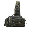 Men's Fishing Backpack: Equipped with bait box, equipment storage bag, pole holder, sling & shoulder bag design. - V.I.P Digital Presence
