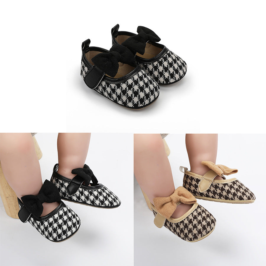 Baby Girl Shoes Rubber Sole Baby Princess Shoes Babyshoes Newborn Indoor Shoes