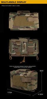 Compact Trauma Bag V3 GEN3 Style Agilit MD2 IFAK Tactical Medical First Aid Bag for Hunting Vest Plate Carrier Belt - V.I.P Digital Presence