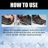 Universelle Rutschfeste Greiferspitzen, Outdoor Crampons Snowshoe Cover Mountaineering Sports Fall Easy To Wear And Take Off Shoe Cover - V.I.P Digital Presence