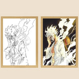 One Piece Creative Photo Frame Night Light Toy Anime Character Luffy Zoro Night Light Bedside Decoration Painting Christmas Gift - V.I.P Digital Presence