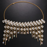 Trendy exaggeration hair chain, European and American fashion, water droplets full of diamonds hair accessories, headwear accessories, hair chain - V.I.P Digital Presence