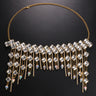 Trendy exaggeration hair chain, European and American fashion, water droplets full of diamonds hair accessories, headwear accessories, hair chain - V.I.P Digital Presence