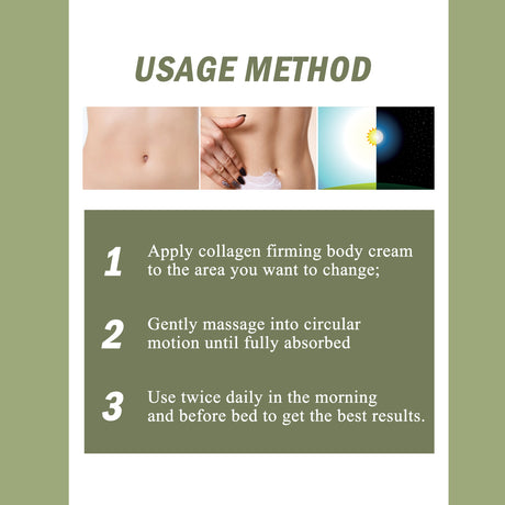 Collagen Rapid Firming Skincare Cream, Tighten Belly Body Sculpting Massage And Slimming Cream - V.I.P Digital Presence