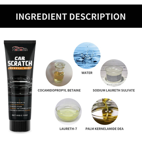 Car Scratch Removal Wax, Automotive Finish Coating Polishing Retreading Scratches Repair - V.I.P Digital Presence