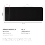 15W wireless charging mouse pad extra large fast charging computer gaming keyboard pad wireless charging rubber mouse pad - V.I.P Digital Presence