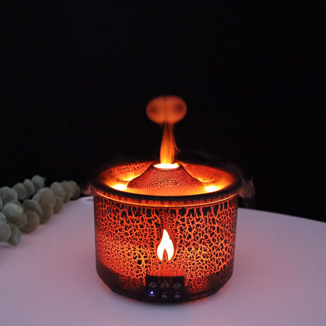 Flame Aromatherapy Machine Household Large Capacity Intelligent Volcano Humidifier - V.I.P Digital Presence