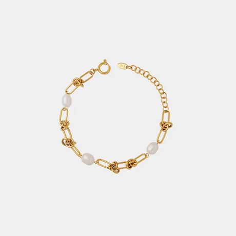 Freshwater Pearl Titanium Steel Bracelet - V.I.P Digital Presence