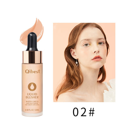 QIBEST Blush Milk Nude Makeup Moisturizing Brighten Skin Tone Natural Repairing Temperament Blush Powder Rouge Liquid Blush - V.I.P Digital Presence