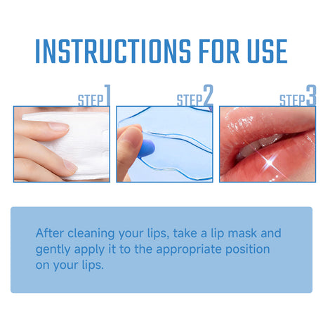 Collagen Lip Mask For Lip Protection Against Dry Cracks Fade Lip Lines And Dead Skin Moisture Lip Mask - V.I.P Digital Presence