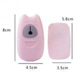 150pcs Disposable Boxed Paper Soap Travel Portable Hand Washing Box Scented Slice Sheets Mini Soap Paper Travel Makeup - V.I.P Digital Presence