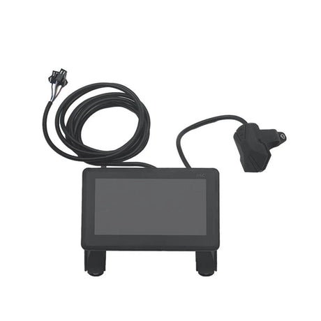 Waterproof color LCD meter H6C for e-bikes, SM/weatherproof connector, smart e-bike screen with USB. - V.I.P Digital Presence
