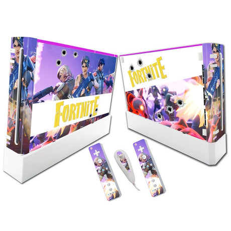 Suitable for WII stickers wii console cartoon protective film Spider-Man Fortress Night multiple styles without leaving glue - V.I.P Digital Presence