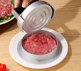 DIY rotary meat patty press three in one adjustable household aluminum alloy hamburger meat press mold manual - V.I.P Digital Presence