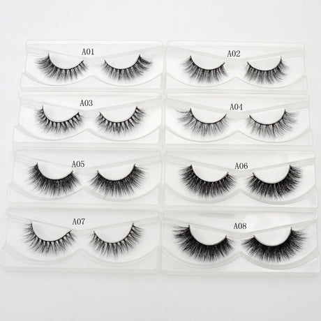 3D Mink Eyelashes Crossing Mink Lashes Hand Made Full Strip Eye Lashes 34 Styles cilios naturais False Lashes - V.I.P Digital Presence