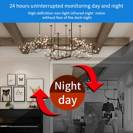 X6 HD Camera Home Security Monitoring Wireless IP Camera HD Night Vision Remote WiFi Camera - V.I.P Digital Presence