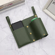 Camping chair leather storage bag mobile phone beer beverage storage bag outdoor chair side bag miscellaneous storage - V.I.P Digital Presence