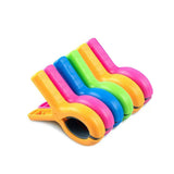 Pinzas para toallas de playa de 4/8 piezas: para sillas de playa, piscinas y cruceros. Resistentes y duraderas, también funcionan como pinzas para la ropa.